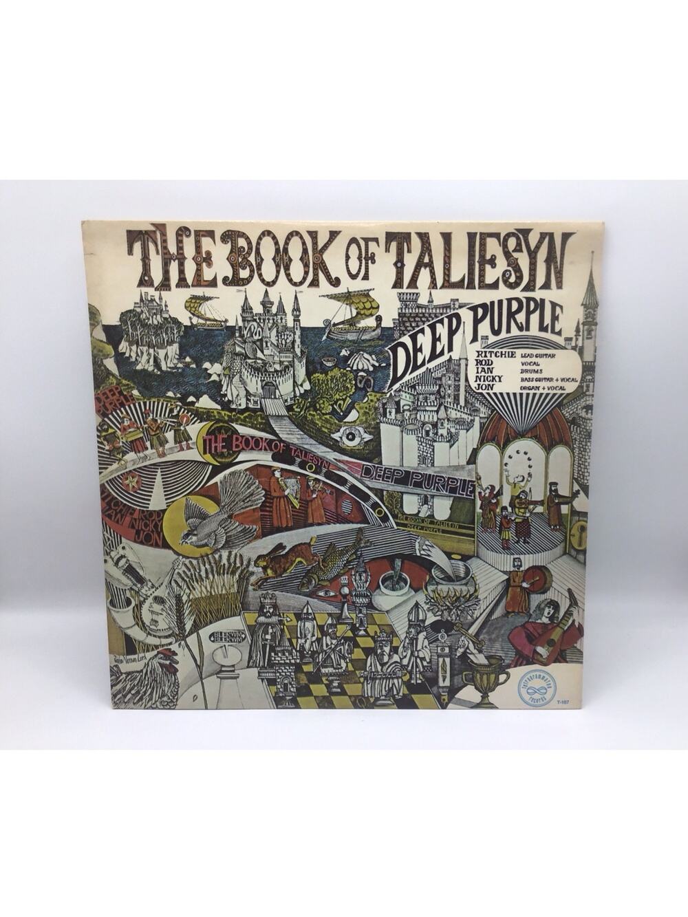 Deep Purple The Book Of Taliesyn Vintage Vinyl LP Tetragrammaton Records
